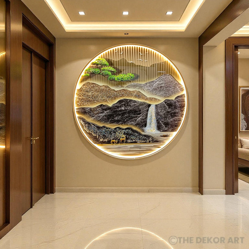 Moving Gear Wall Clocks