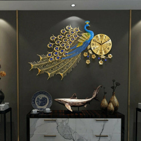 Peacock Wall Clock