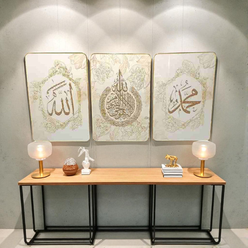 Crystal Wall Paintings in PVC Frame