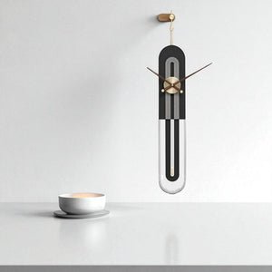 Sleek Long Monochrome Wall Clock – 50×7 Inch – Elegant Linear Design for Contemporary Decor